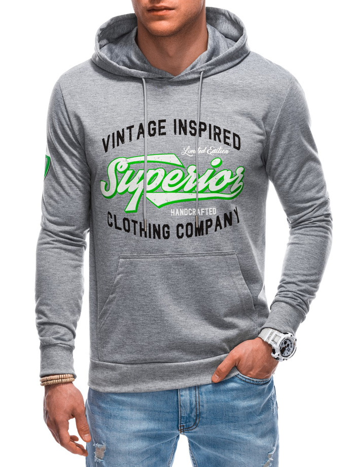 Men S Sweatshirt B Grey Modone Wholesale Clothing For Men