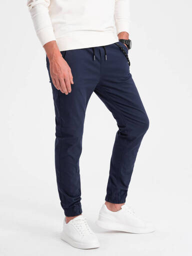 Men's pants joggers P908 - brown | MODONE wholesale - Clothing For Men
