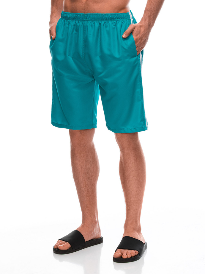 Men's swimming shorts W461 turquoise MODONE wholesale Clothing