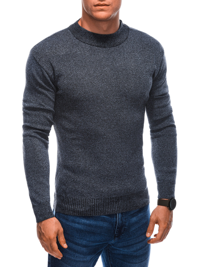 Mens Sweater E219 Dark Grey Modone Wholesale Clothing For Men 6154