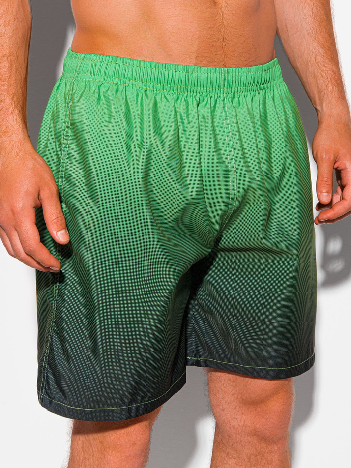 Men's swimming shorts W345 green MODONE wholesale Clothing For Men