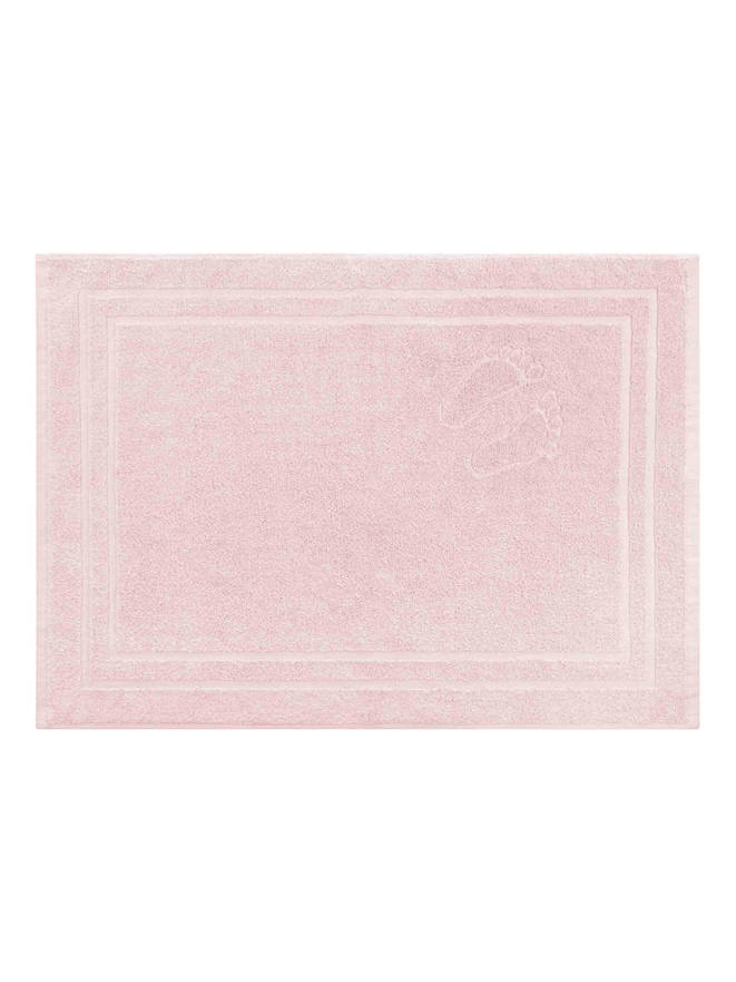 Bathroom rug Mondo 50x70 A661 - powder pink