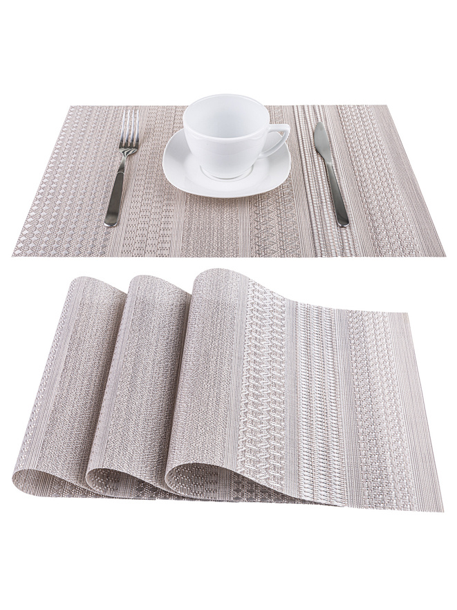 Set of kitchen towel Macaroni 45x70 A527 - white/brown