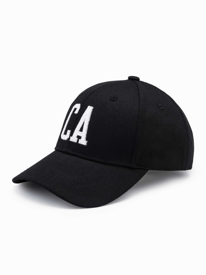 Men's baseball cap H173 - black