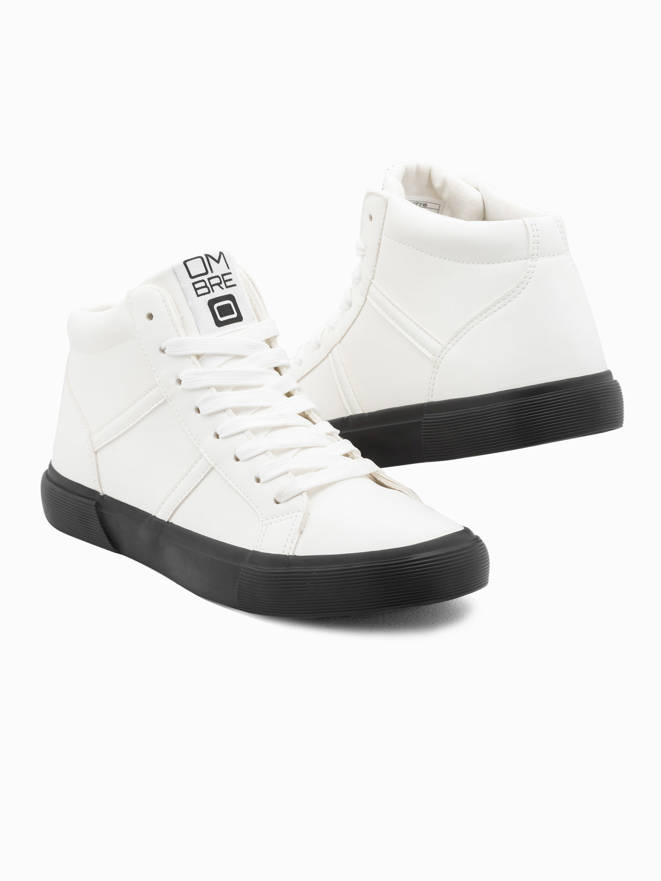 Men's casual sneakers T379 - white