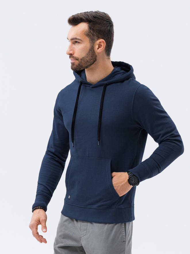 Men's hooded sweatshirt - navy B1147