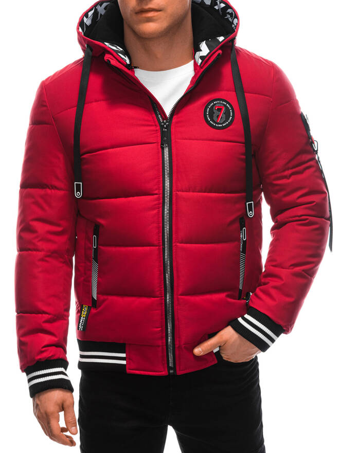 Men's Clothing  GenesinlifeShops - baroque-print hooded jacket