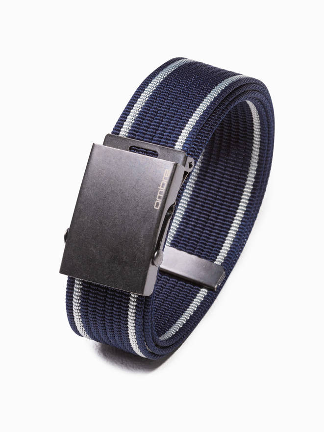 Men's sackcloth belt A028 - navy