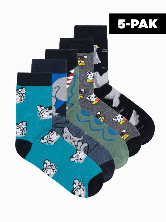 Men's socks U451 - mix 5-pack