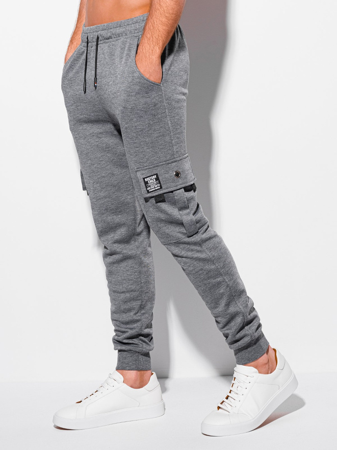 Men's sweatpants P1191 - grey