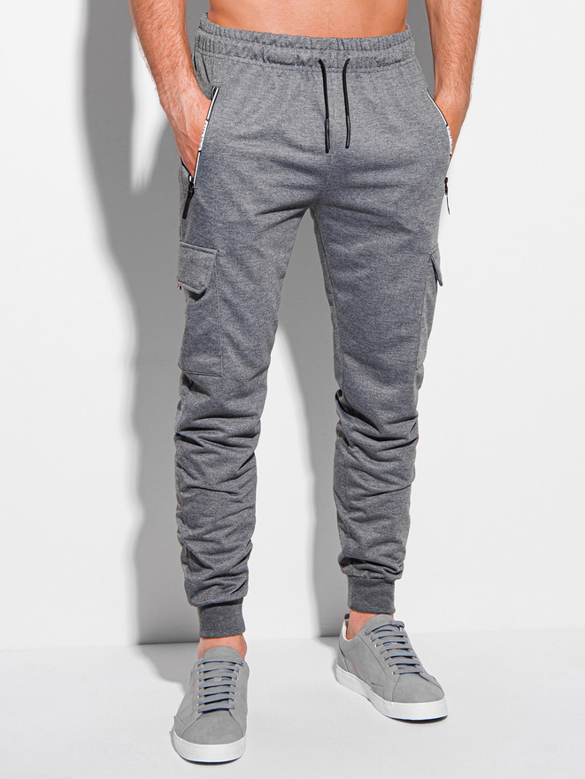 Men's sweatpants P1199 - grey