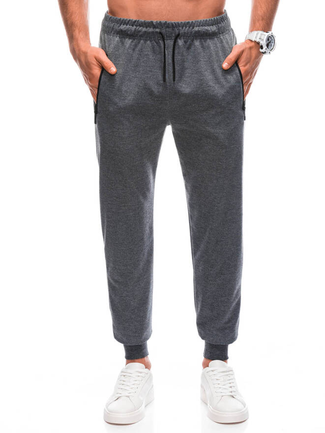 Men's sweatpants P1431 - grey