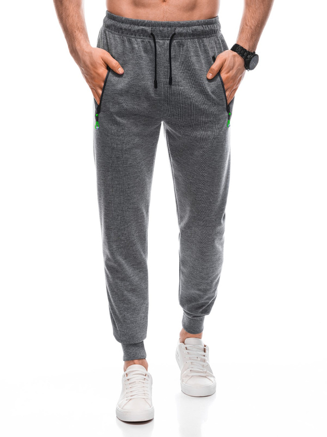Men's sweatpants P1445 - grey
