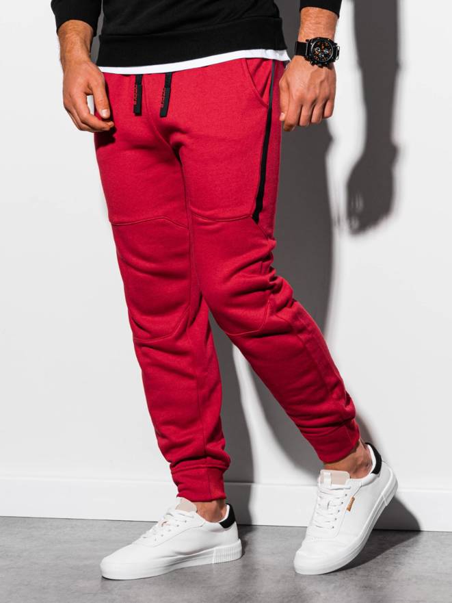 Men's sweatpants P919 - red