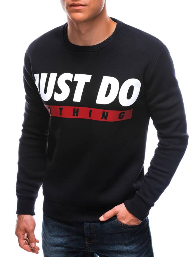 Men's sweatshirt B1499 - black