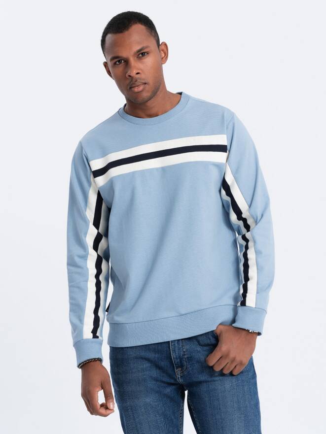 Men's sweatshirt - light jeans B1279