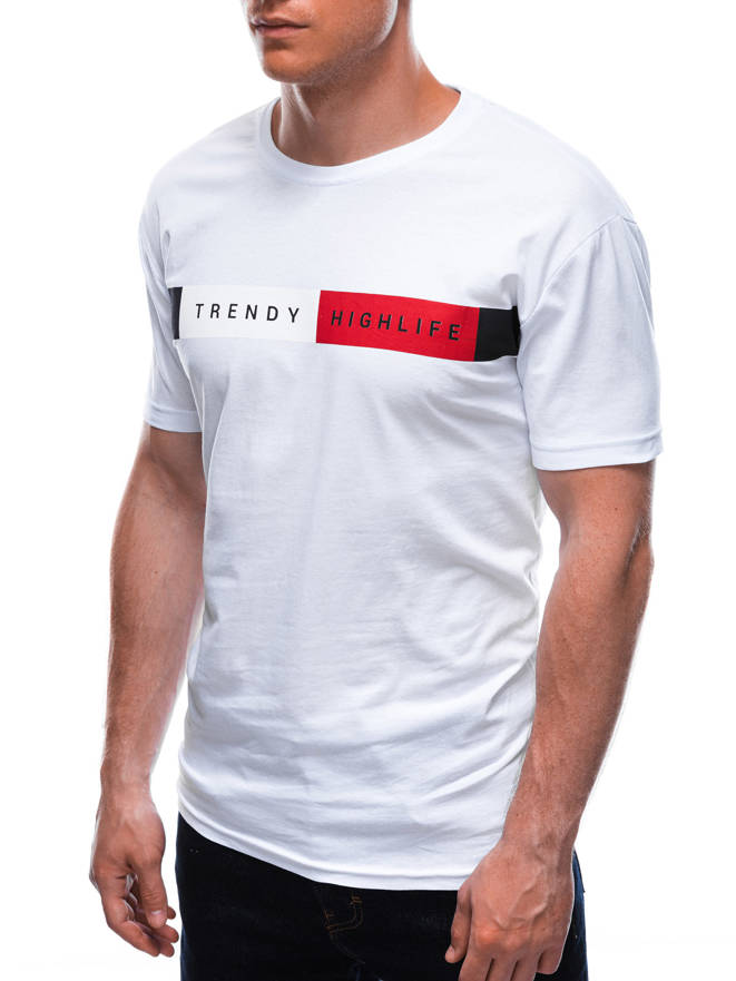 Men's t-shirt S1707 - white