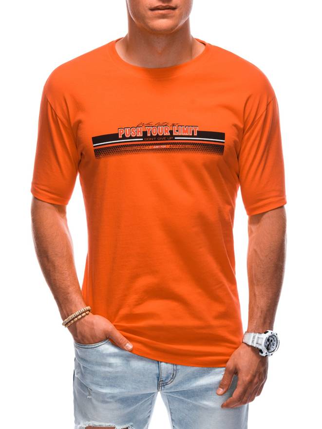 Men's t-shirt S1846 - orange