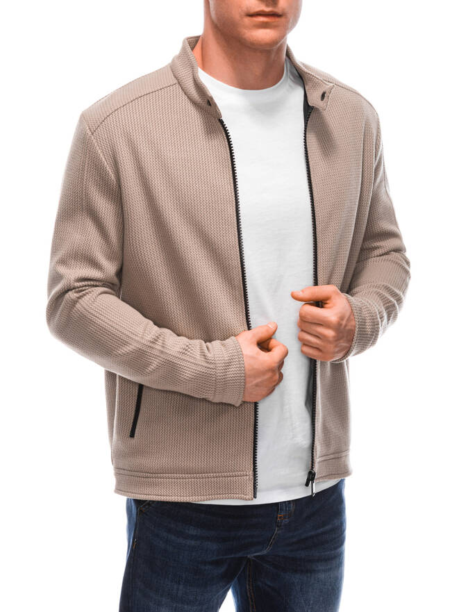 Men's transitional jacket EM-JANP-0100 - beige V2