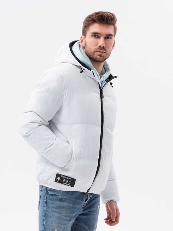 Men's winter jacket  C533 - white