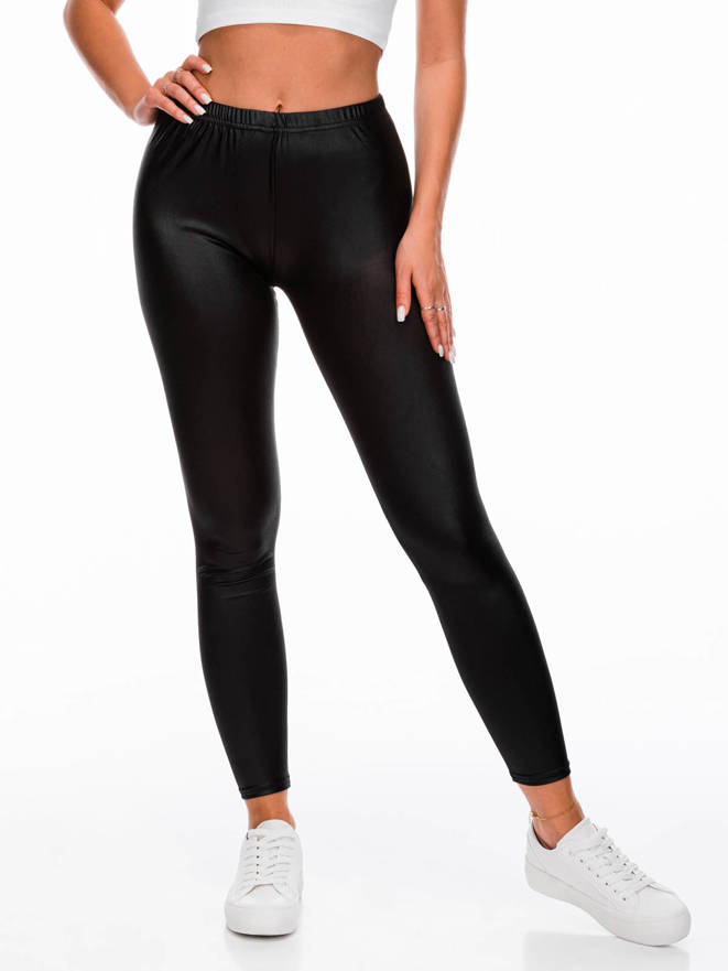 Women's leggings PLR195 - black  MODONE wholesale - Clothing For Men