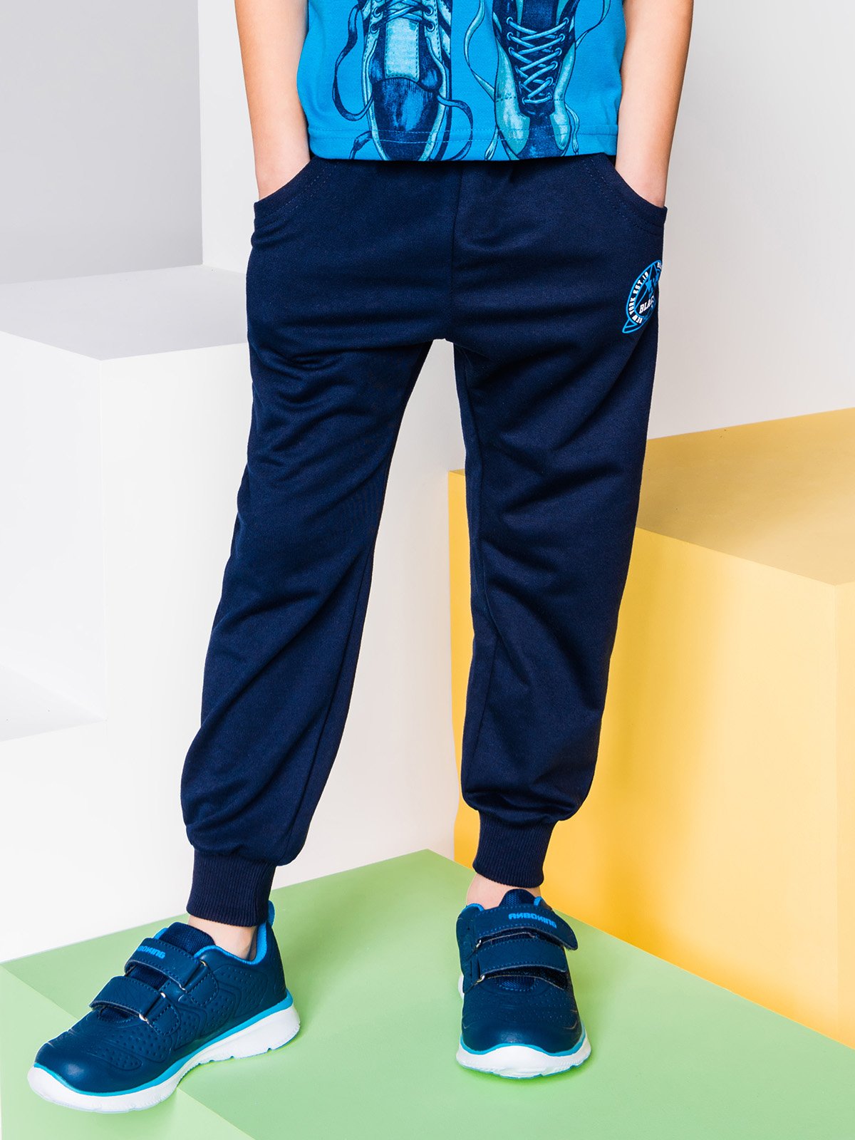 boys navy sweatpants