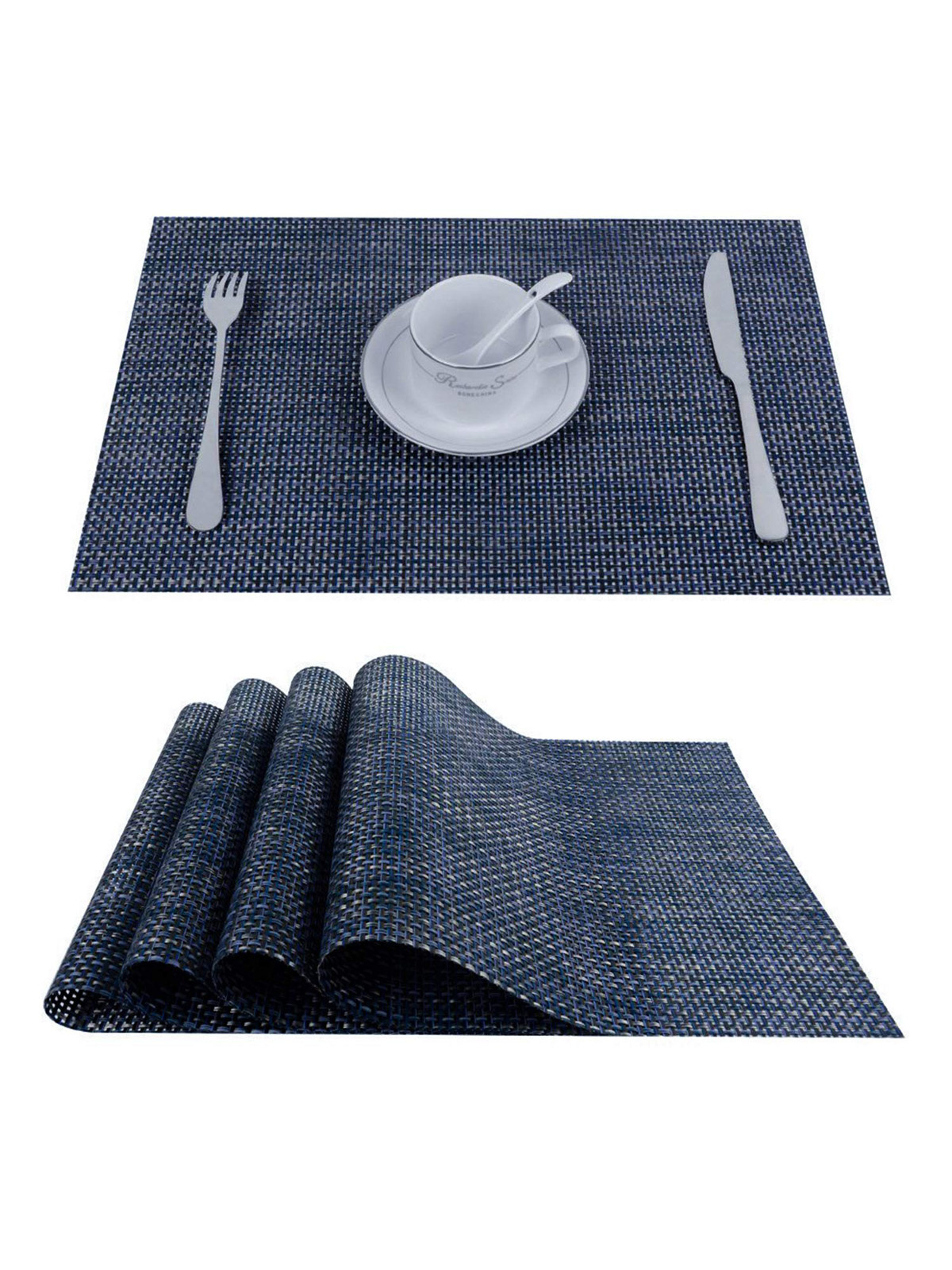 Coretto table mat 30x45 A663 - navy | MODONE wholesale - Clothing For Men