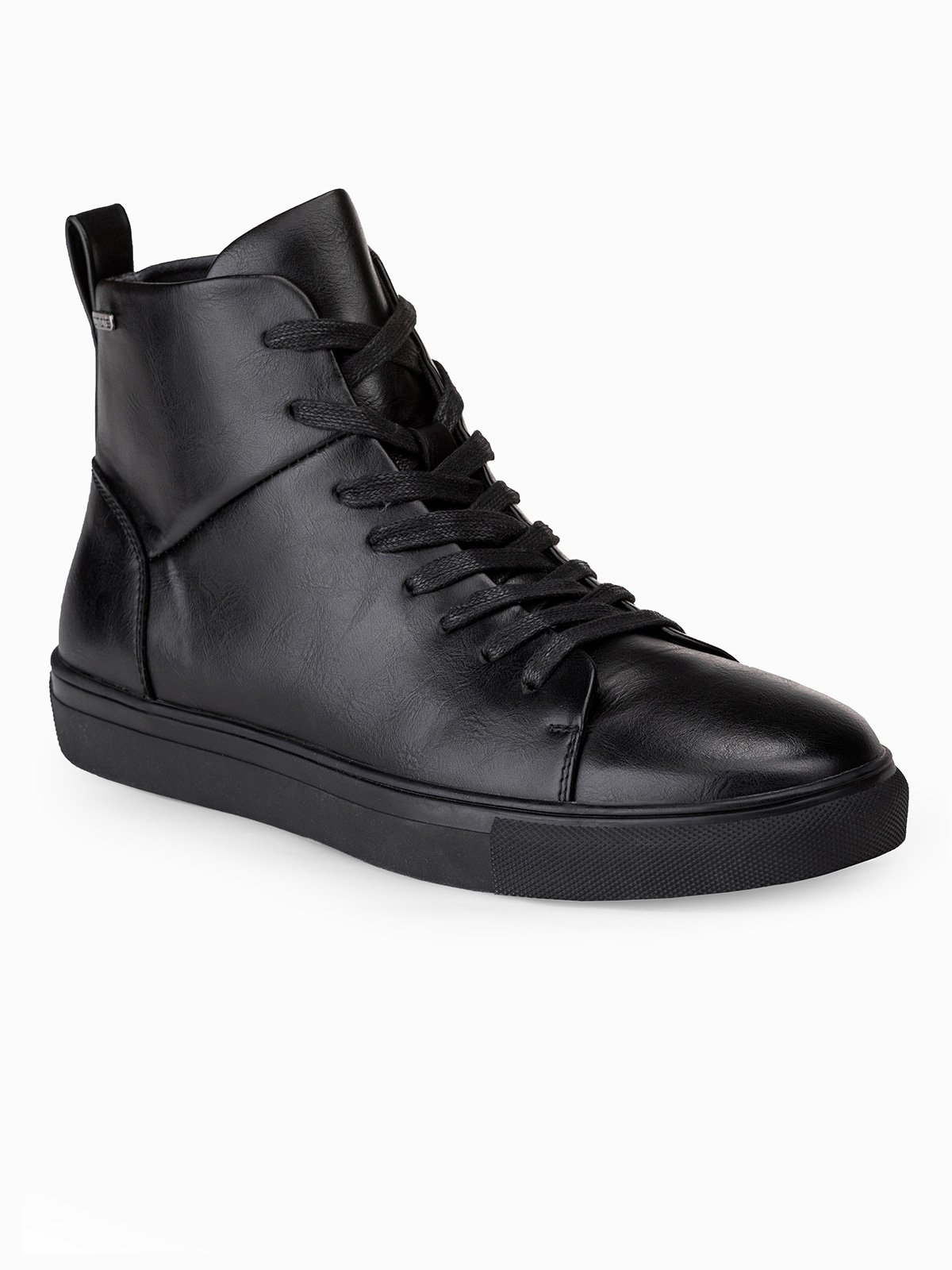 Mens black 2025 ankle trainers