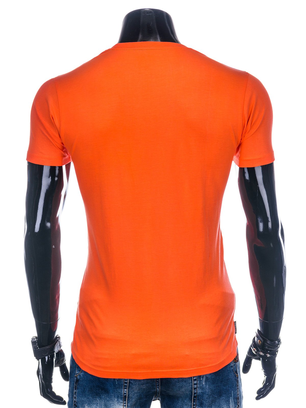 Mens Basic T Shirt S884 Orange Modone Wholesale Clothing For Men 2555