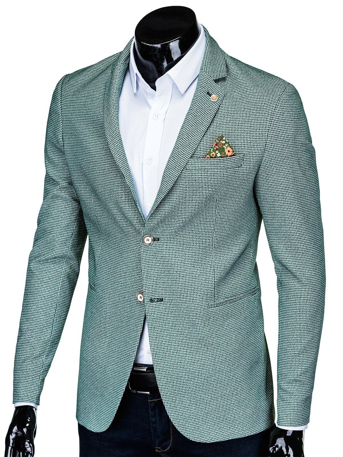 Men's blazer jacket M125 - green | MODONE wholesale - Clothing For Men