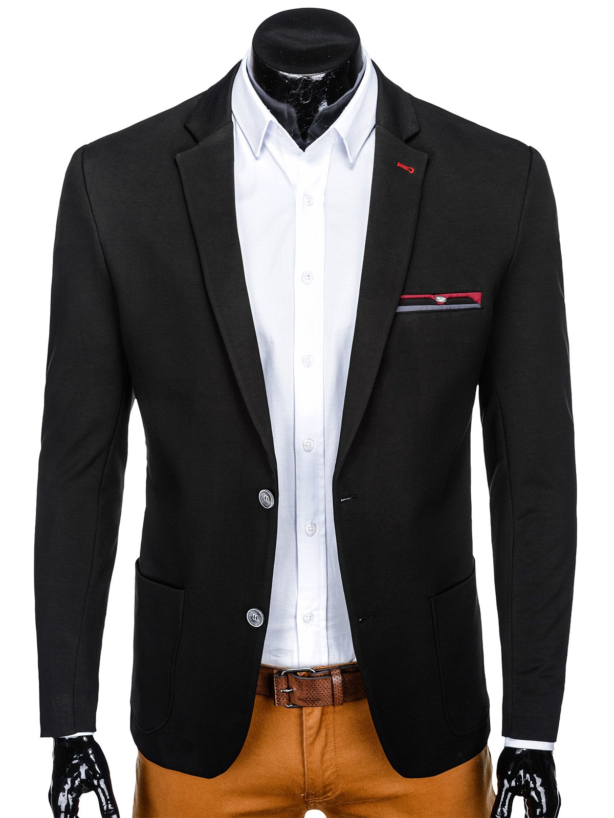 Men's blazer jacket M76 - black | MODONE wholesale - Clothing For Men