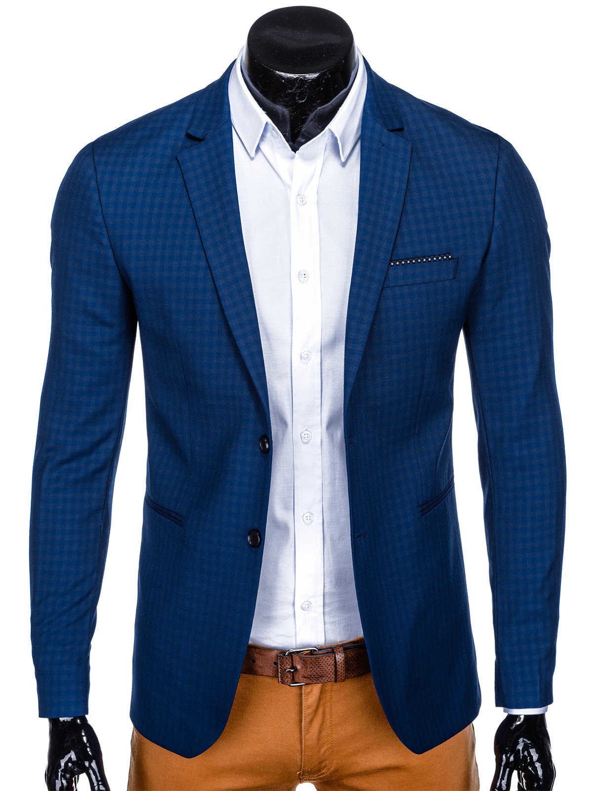 Men's blazer jacket M85 - blue | MODONE wholesale - Clothing For Men
