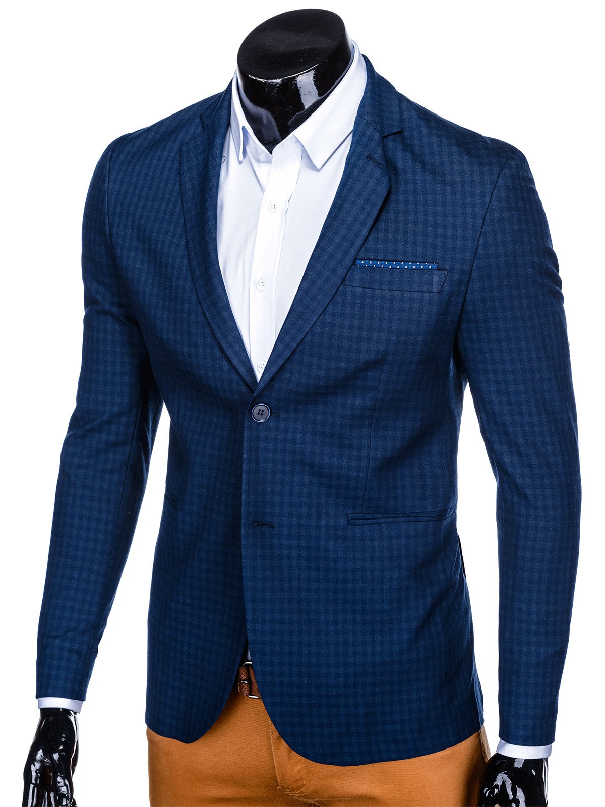 Men's blazer jacket M85 - light navy | MODONE wholesale - Clothing For Men