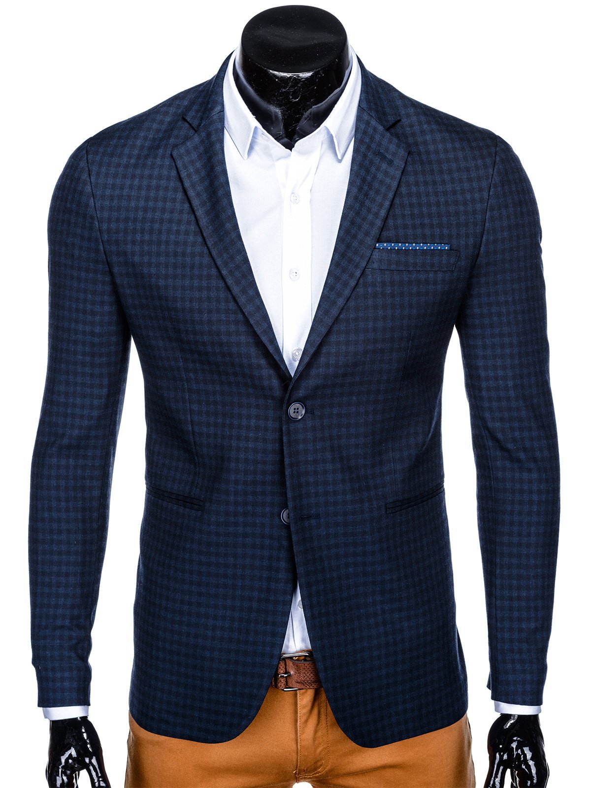 Men's blazer jacket M85 - navy | MODONE wholesale - Clothing For Men