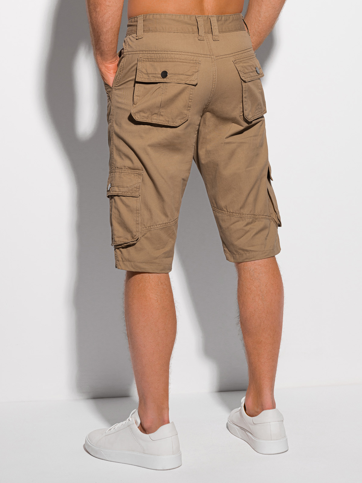 Vertrek naar tussen Toepassing Men's cargo shorts W373 - camel | MODONE wholesale - Clothing For Men