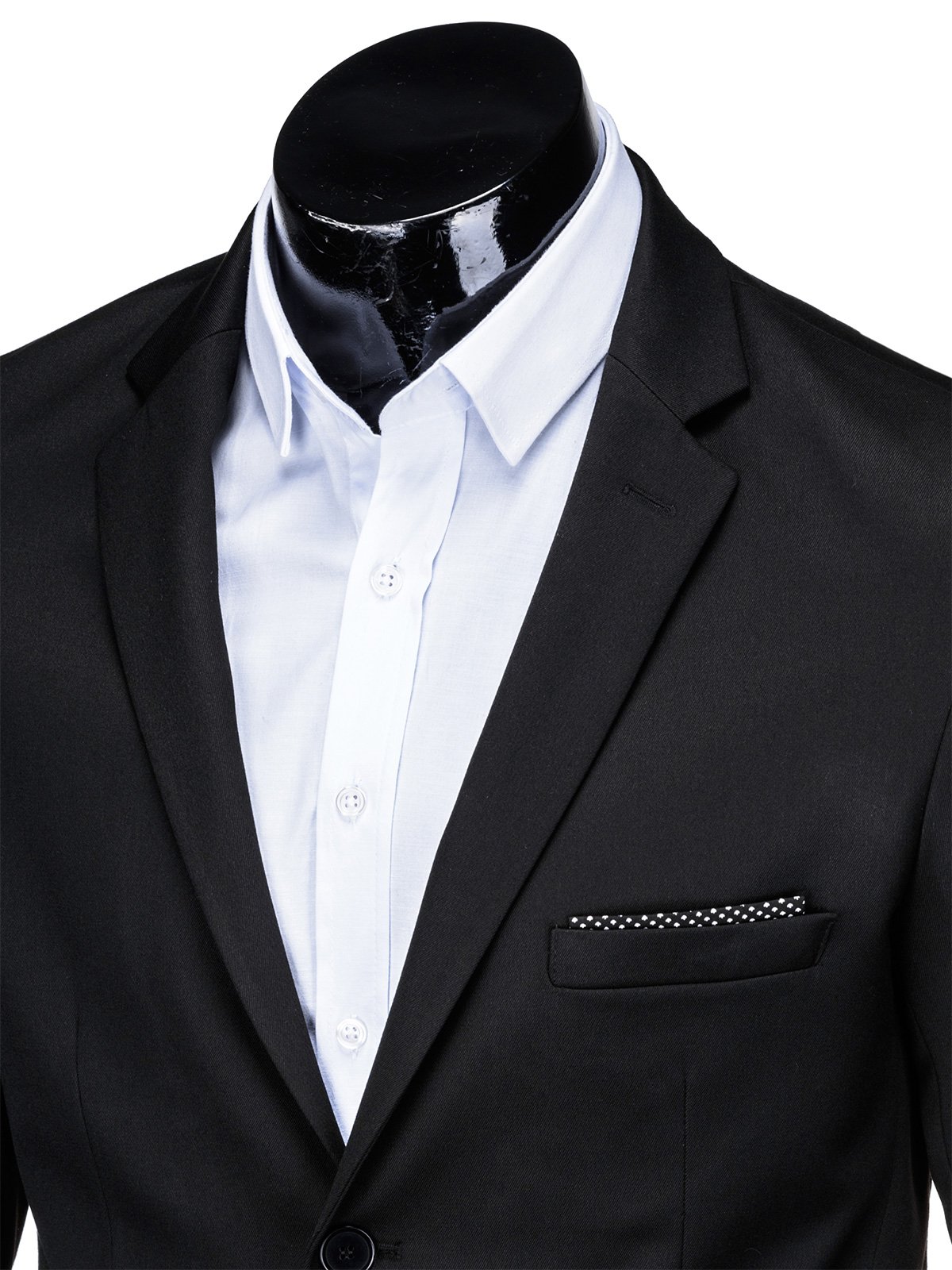 Mens Casual Blazer Jacket M152 Black Modone Wholesale Clothing