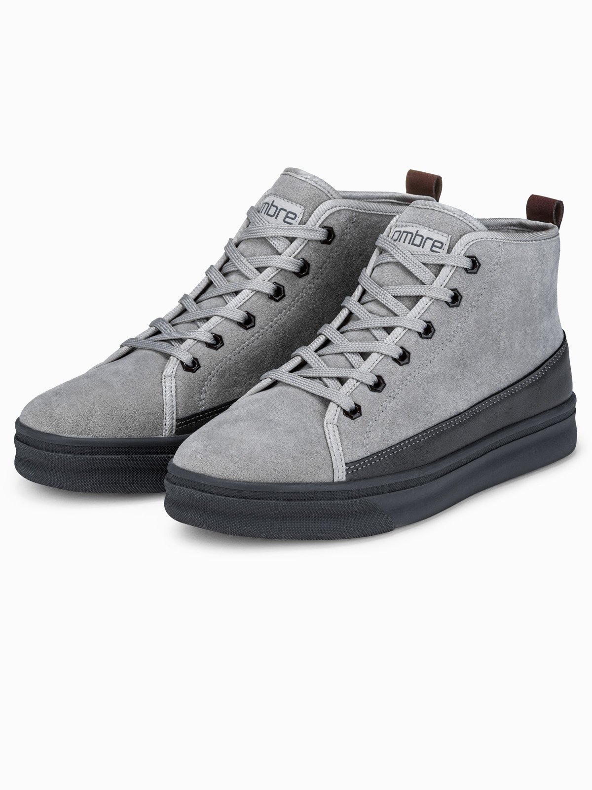 Men's casual sneakers T362 - grey 