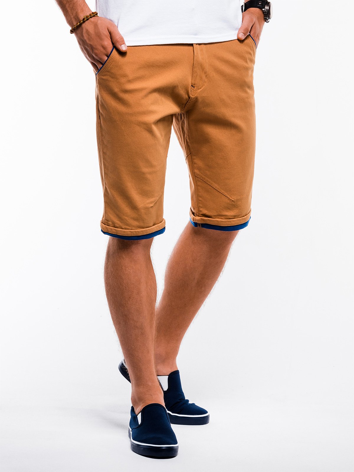 Betekenisvol Wat leuk ego Men's chino shorts - camel W150 | MODONE wholesale - Clothing For Men