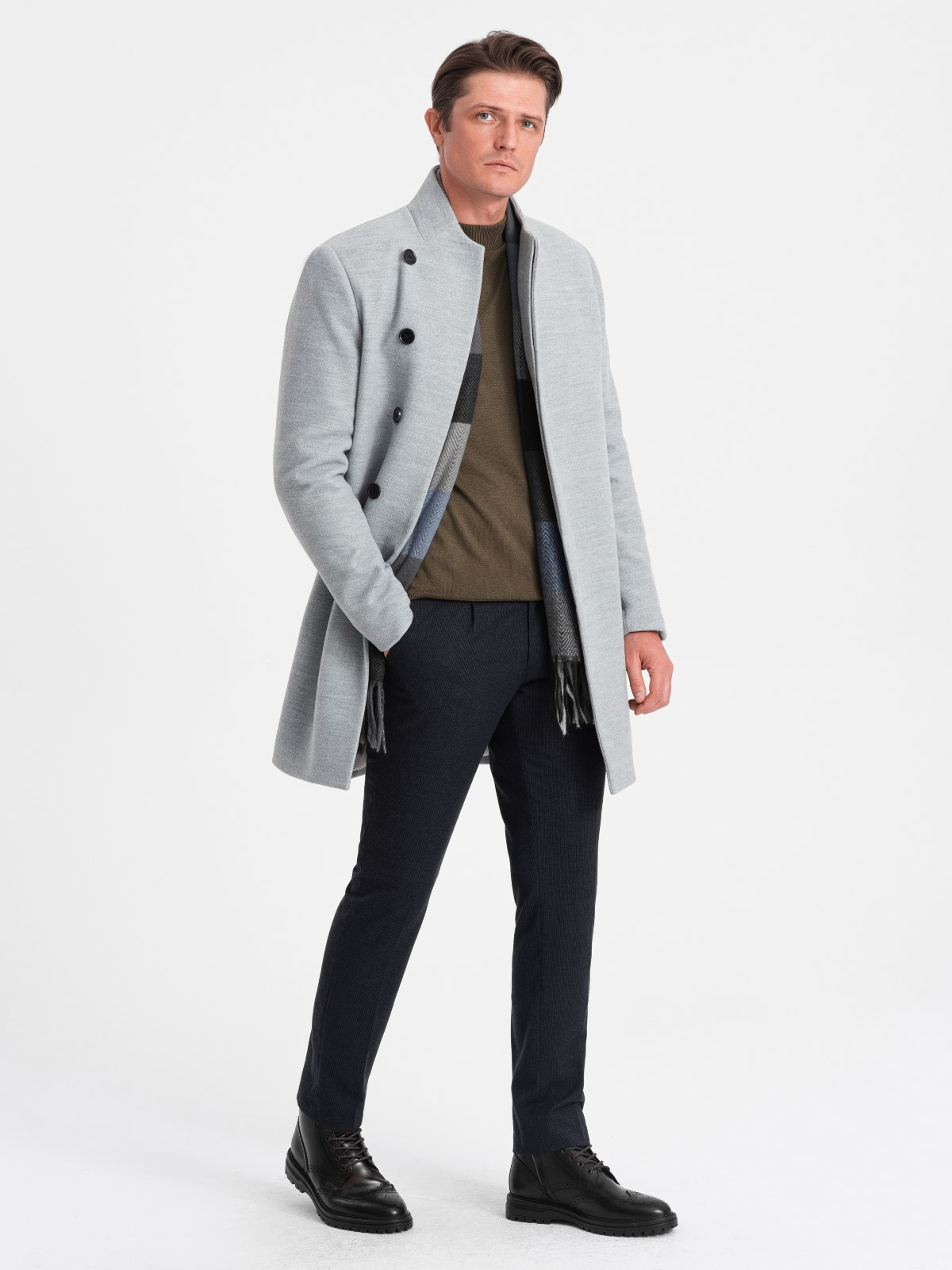 Asymmetrical coat mens best sale