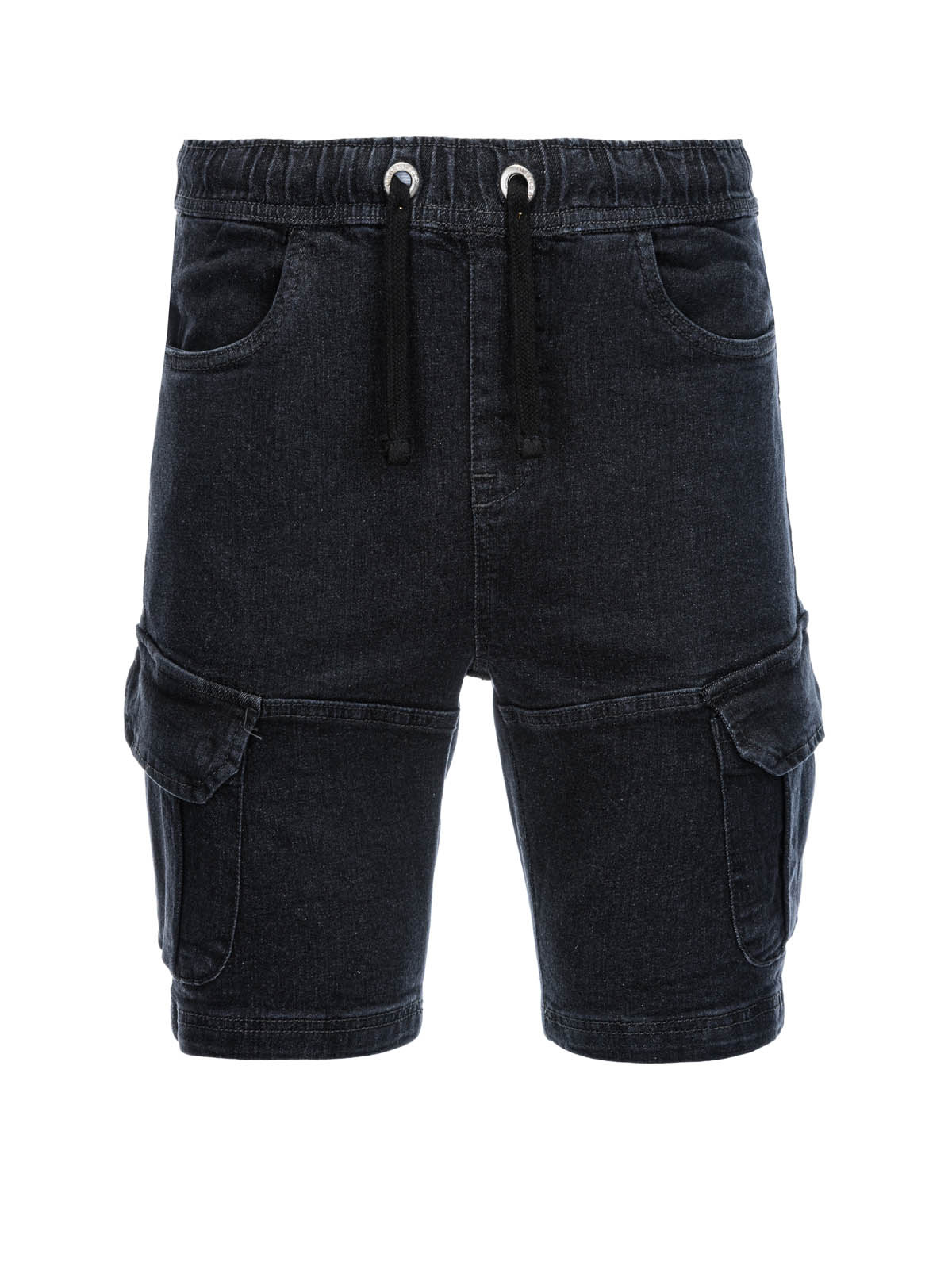 Men's denim shorts dark grey W362 MODONE wholesale Clothing For Men