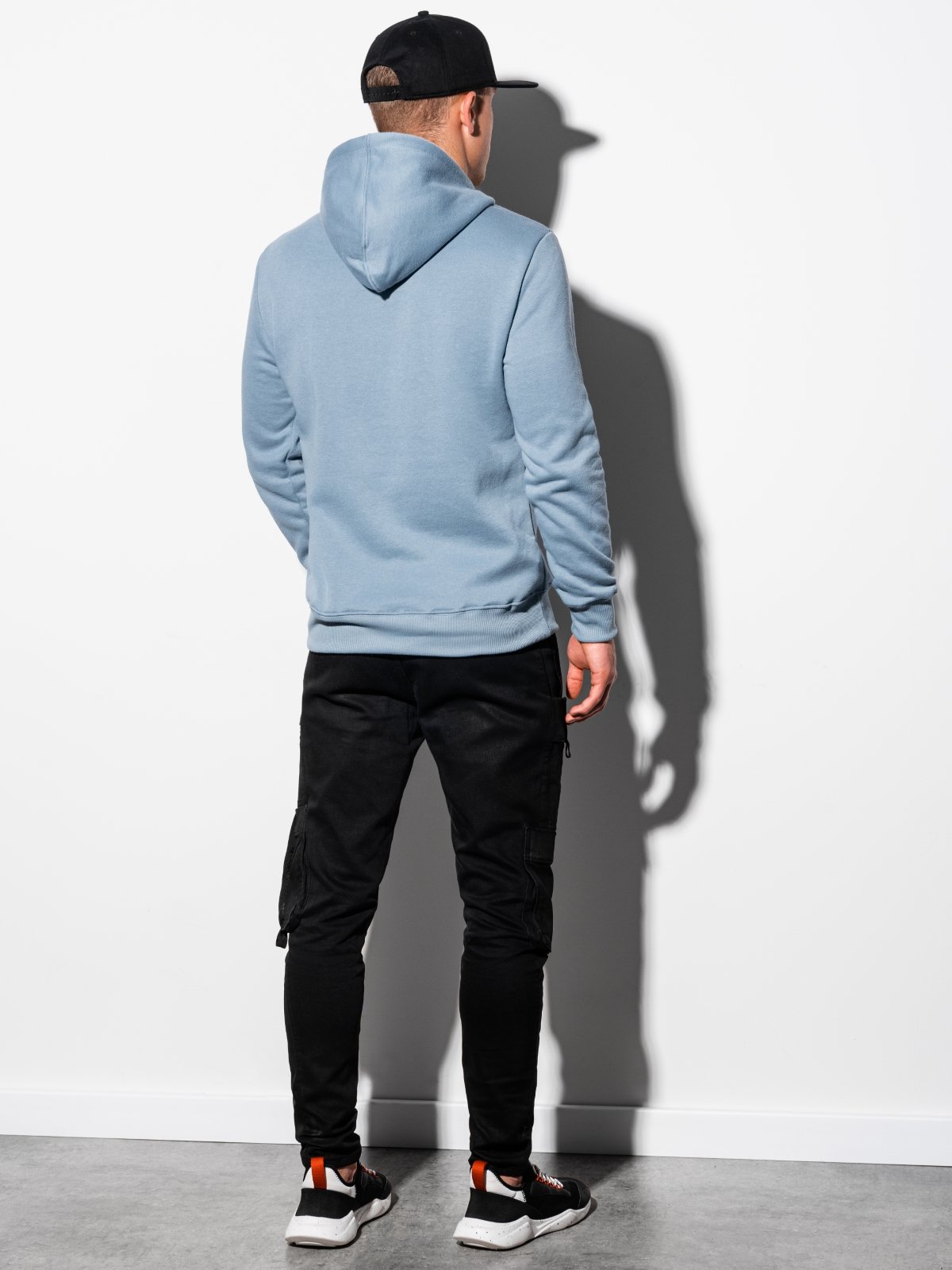 Identificere Baron Sikker Men's hooded sweatshirt B1072 - light blue | MODONE wholesale - Clothing  For Men