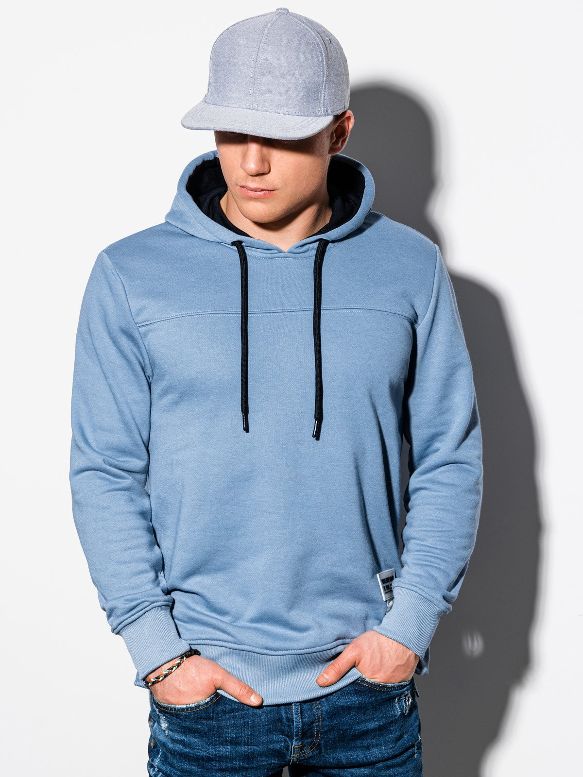 light blue sweatshirt mens