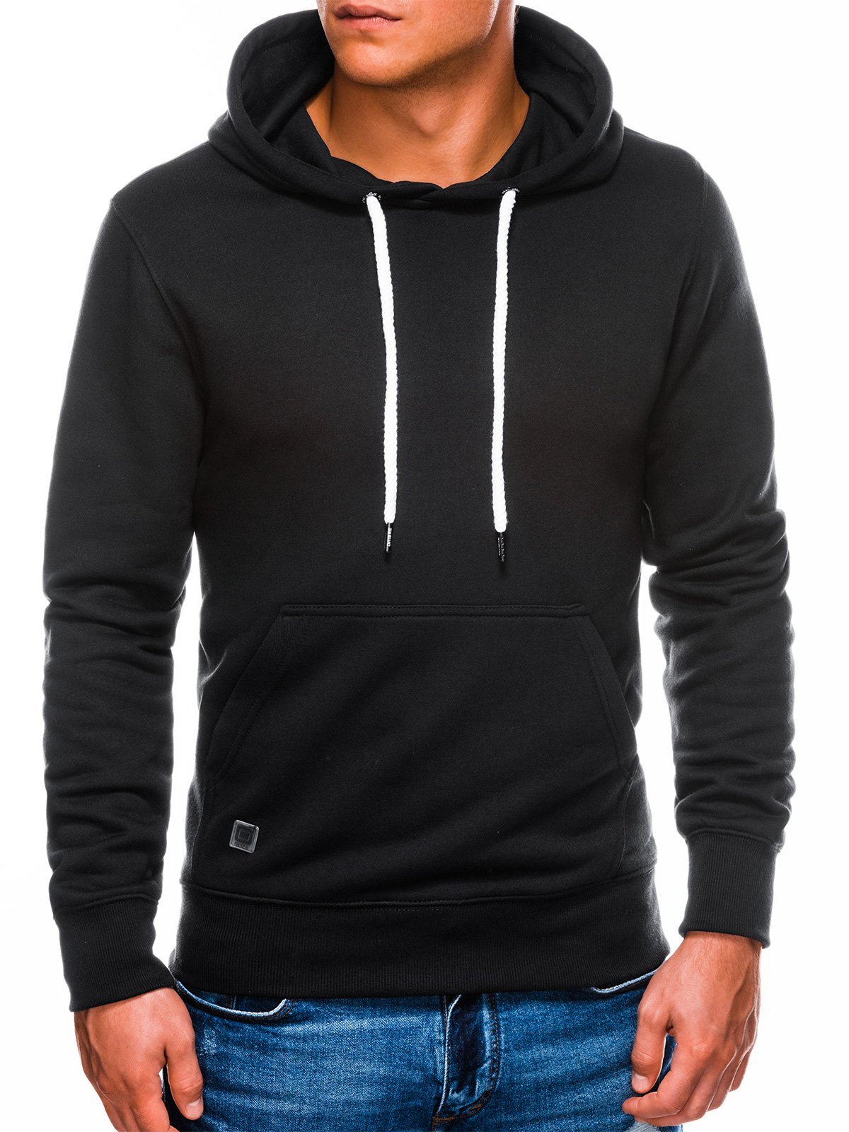 Men's hooded sweatshirt B979 - black | MODONE wholesale - Clothing For Men