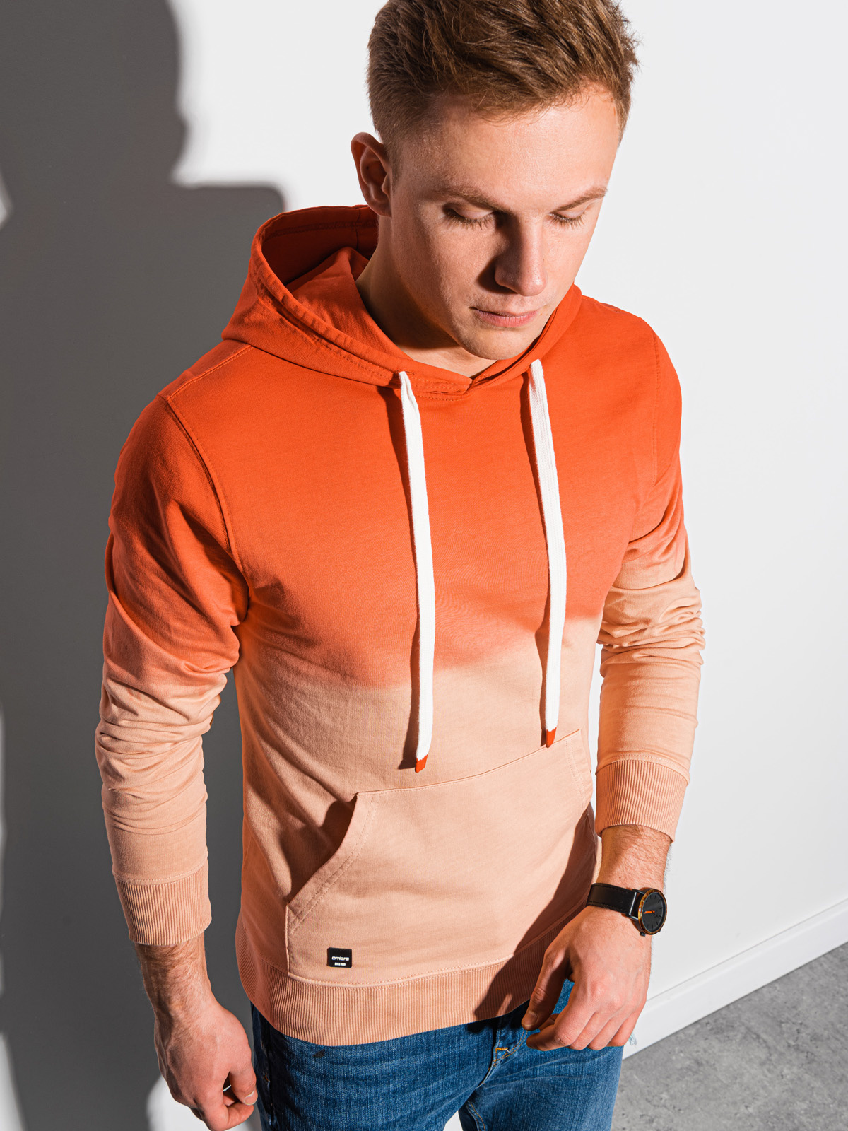 Orange discount colour sweatshirt