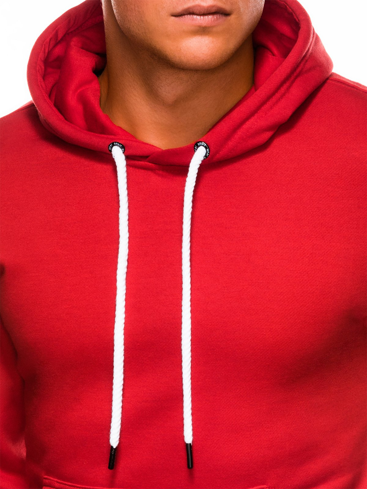 Men's hooded sweatshirt red B979 MODONE wholesale Clothing For Men