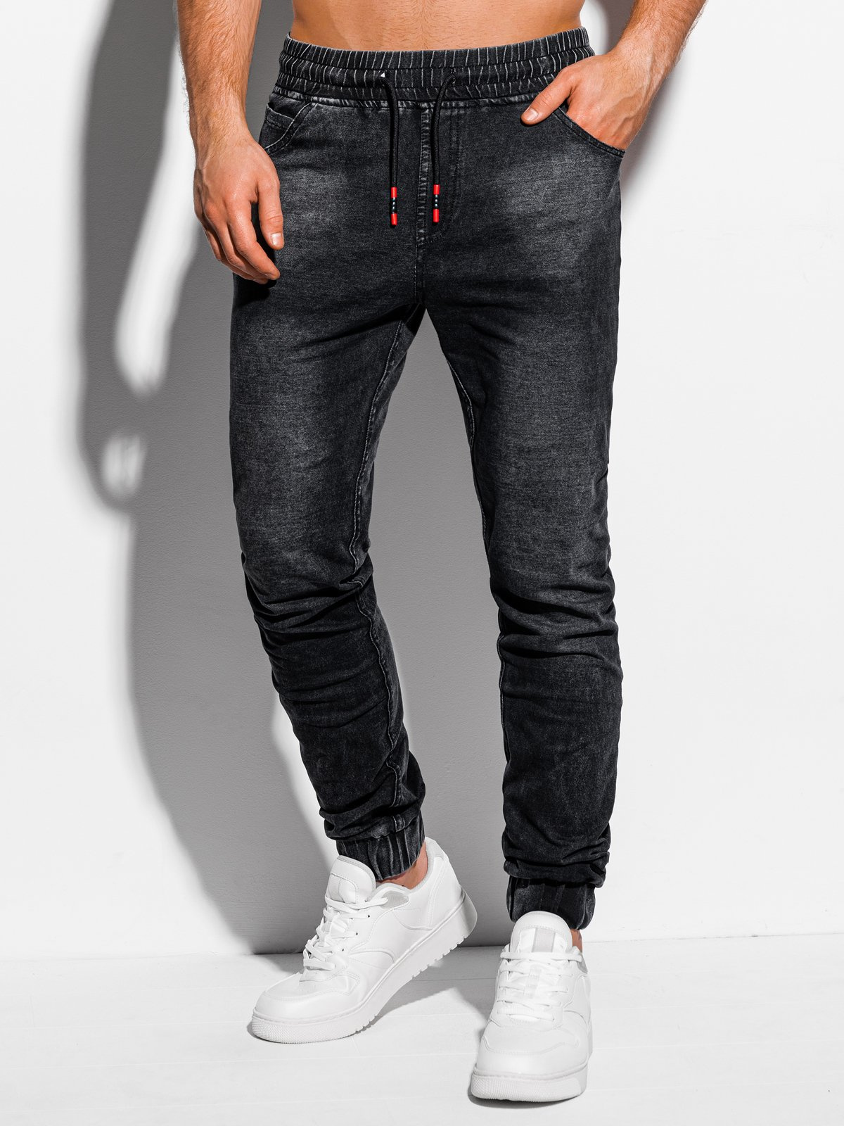 biker jean joggers