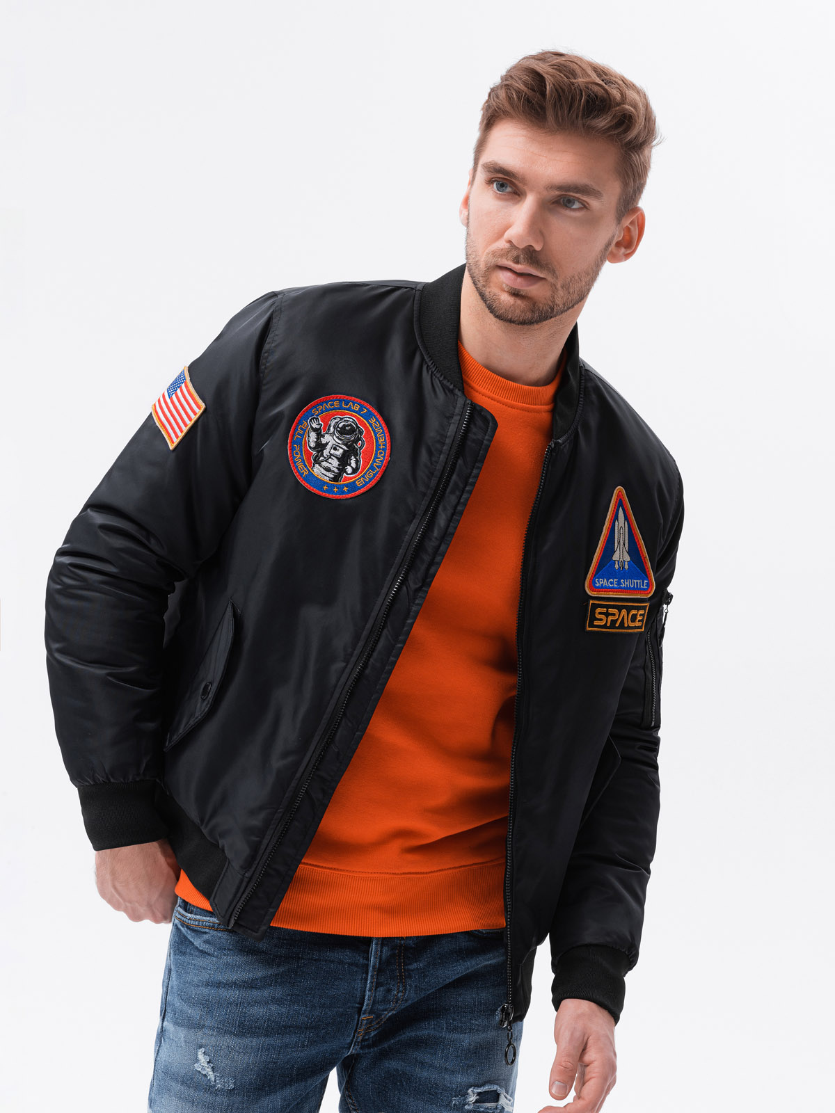 Nasa bomber jacket on sale men