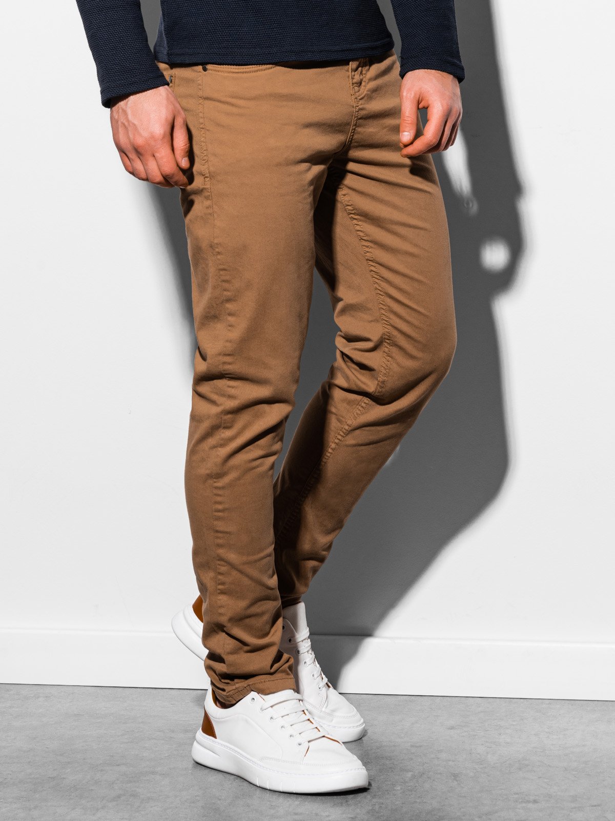 Men's pants - camel P895  MODONE wholesale - Clothing For Men