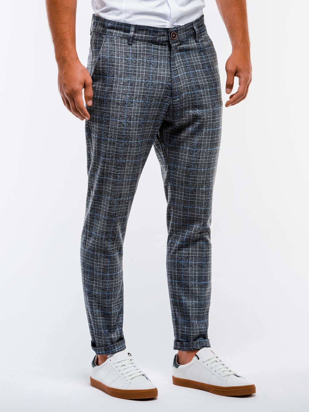 Men's pants chinos P848 - black | MODONE wholesale - Clothing For Men