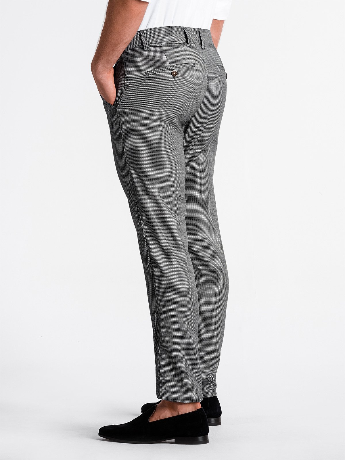 Men's pants chinos black P831 MODONE wholesale Clothing For Men